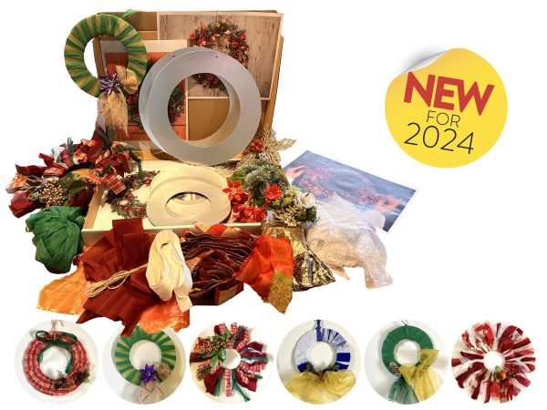 Christmas Rag Wreaths