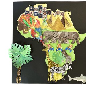 Black History Month - Africa Art Map