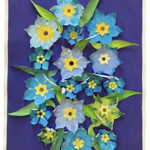 World Alzheimer’s Day Forget-Me-Nots Panel