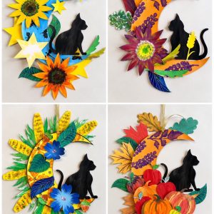 Halloween Hanging Moons